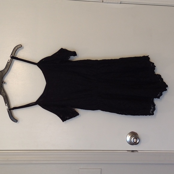 Xhilaration Black Lace Romper size XS - Picture 14 of 16